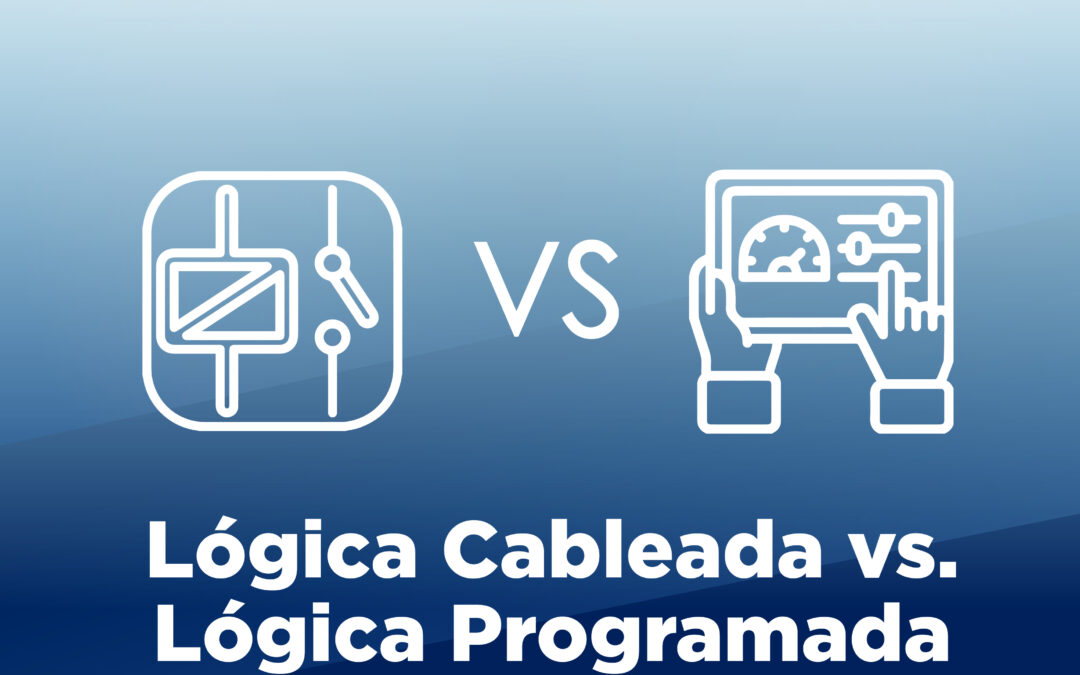 Lógica cableada vs lógica programada de un PLC